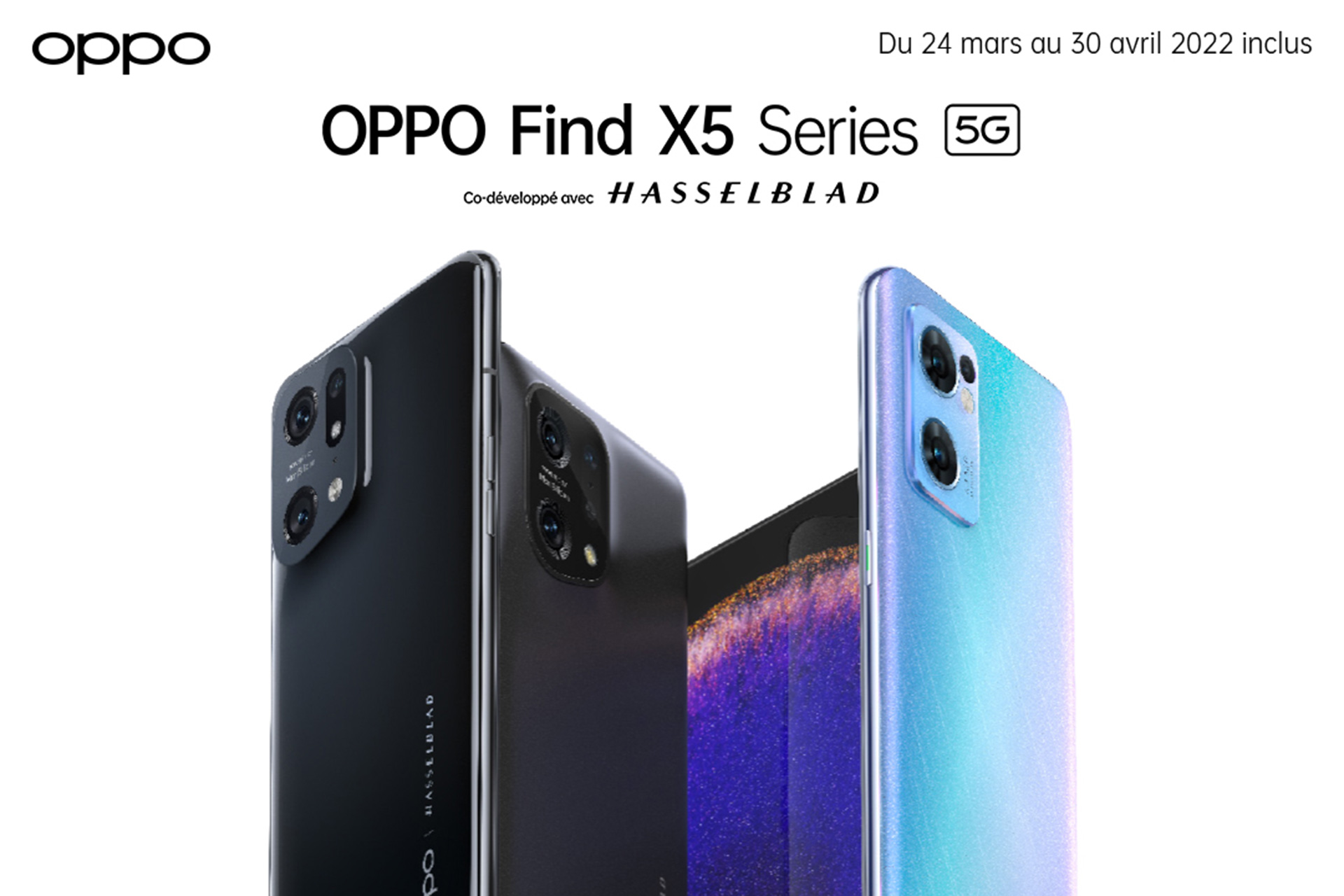 Les OPPO Find X5 Series 5G sont enfin disponibles à l’achat 💝